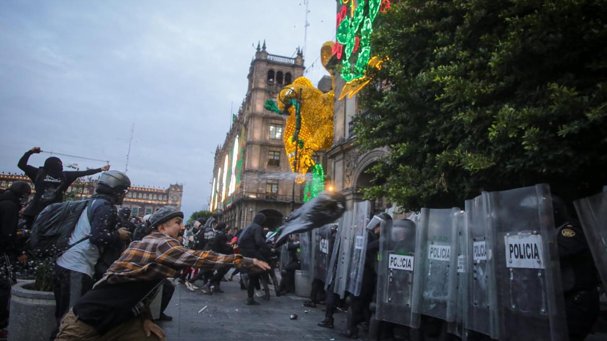 Entre reclamos de justicia y hechos violentos, marcha del 2 de octubre