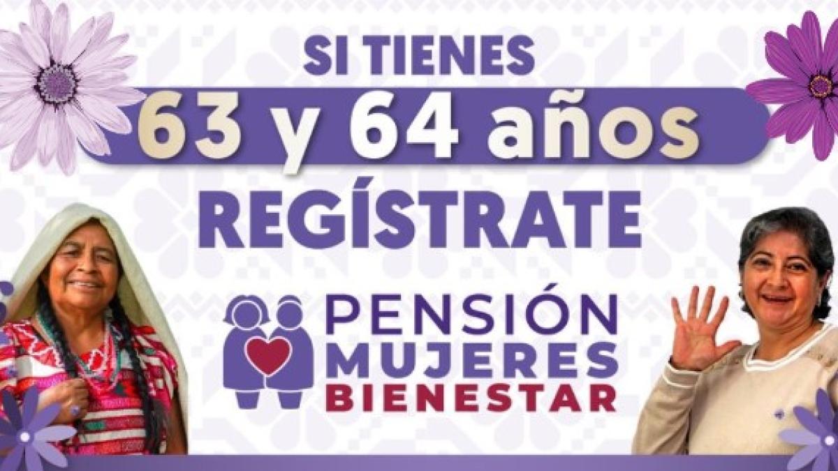 Pensión Mujeres Bienestar 60 a 64 años: Este es el CALENDARIO oficial para el registro en octubre