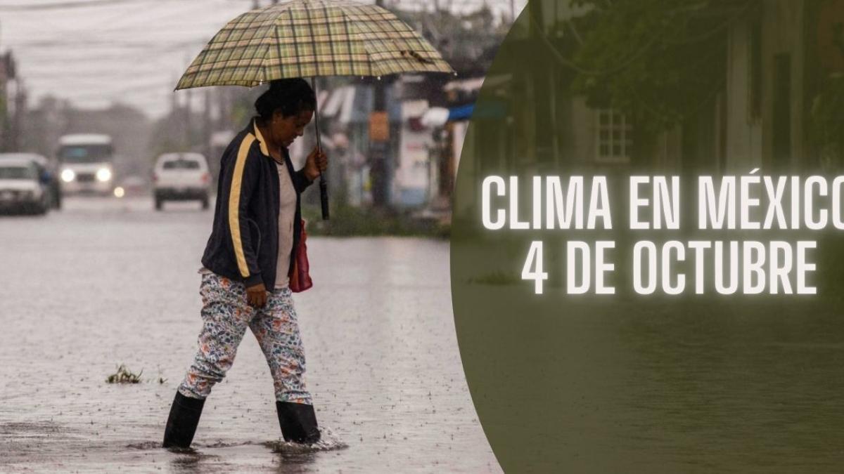 Remanentes de depresión tropical Once E provocarán lluvias torrenciales en 2 estados