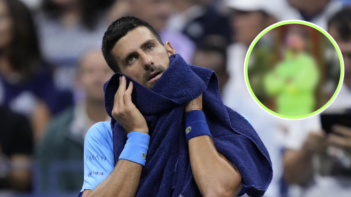 Novak Djokovic estrena impresionante look que causa sensación en el el Masters 1000 de Shanghái