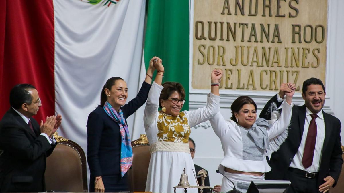 Clara Brugada asume como jefa de Gobierno: Este fue su discurso completo al rendir protesta en el Congreso CDMX