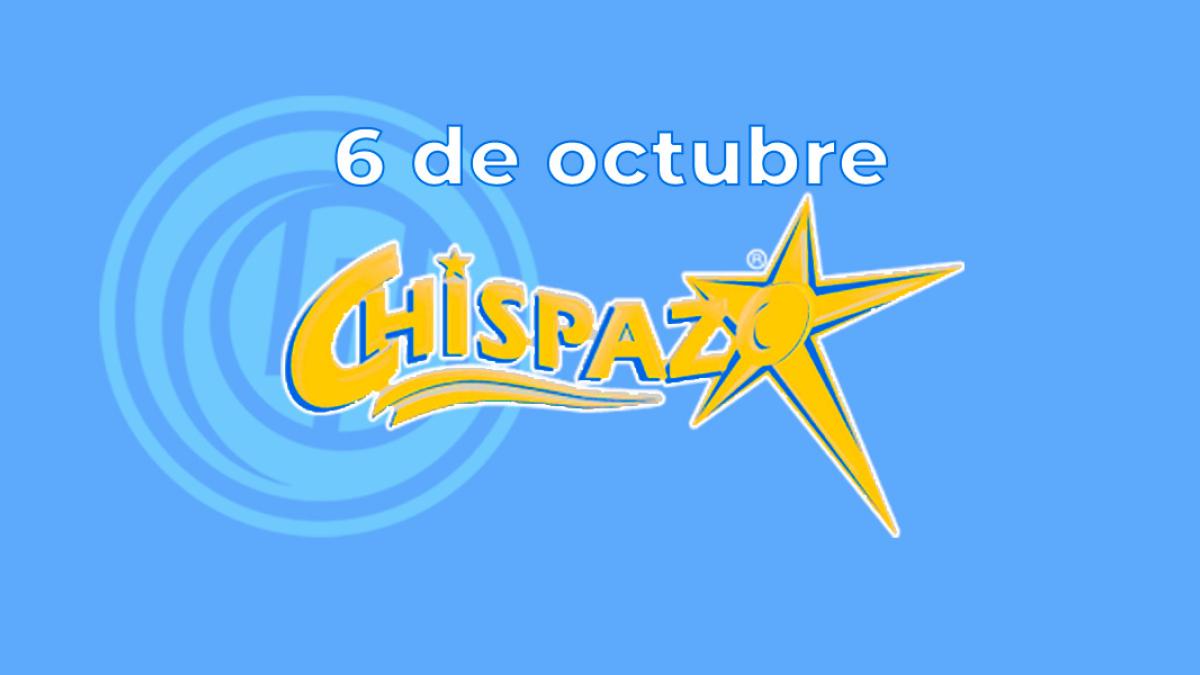 Resultados del Chispazo de hoy 6 de octubre del 2024. Ve los números ganadores