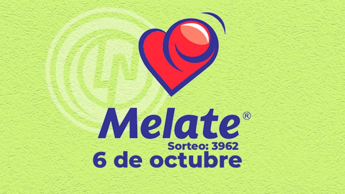 Resultados del Melate, Revancha y Revanchita sorteo 3962 | 6 de octubre del 2024