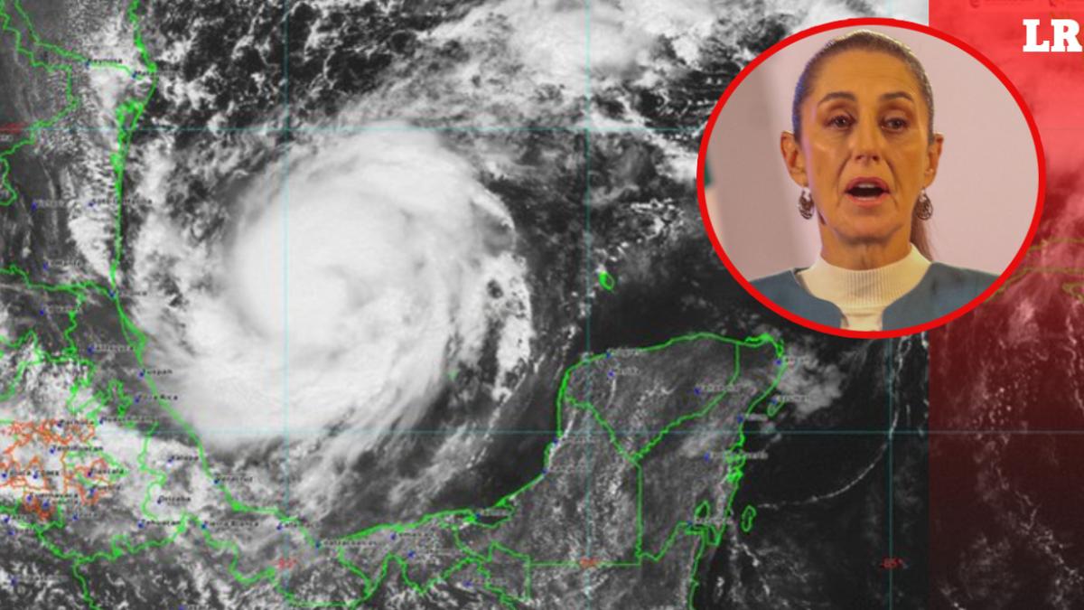 Claudia Sheinbaum pide precaución ante avance del huracán 'Milton'; alerta por lluvias intensas en 6 estados