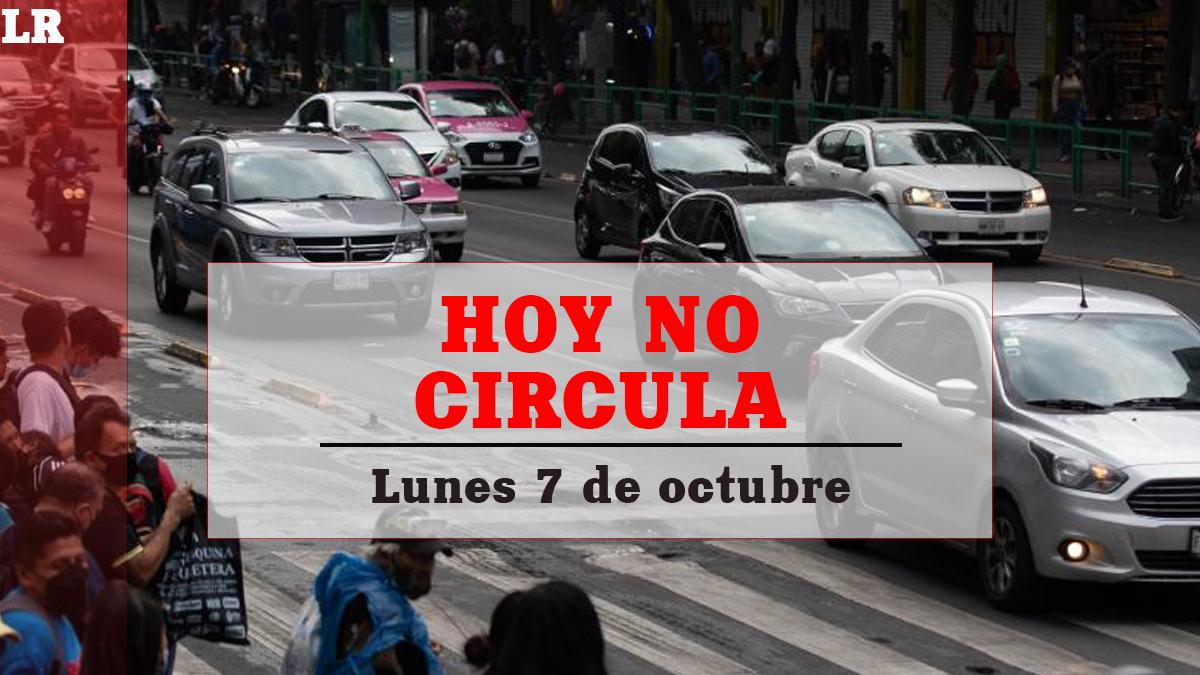 Hoy No Circula: ¿Qué autos descansan este lunes 7 de octubre en la CDMX?