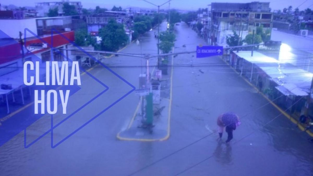 Por Milton, las lluvias serán más fuertes en estos estados HOY lunes 7 de octubre