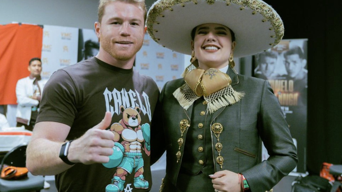 Camila Fernández y la fuerte multa que pagaría por equivocarse en el Himno en pelea del 'Canelo' Álvarez