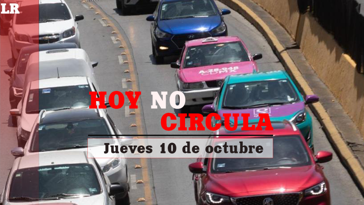 Hoy No Circula: ¿Qué autos descansan este jueves 10 de octubre 2024 en CDMX?