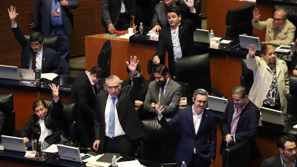 Aprueba 4T en Senado ley que fija tiempos y reglas para elegir jueces