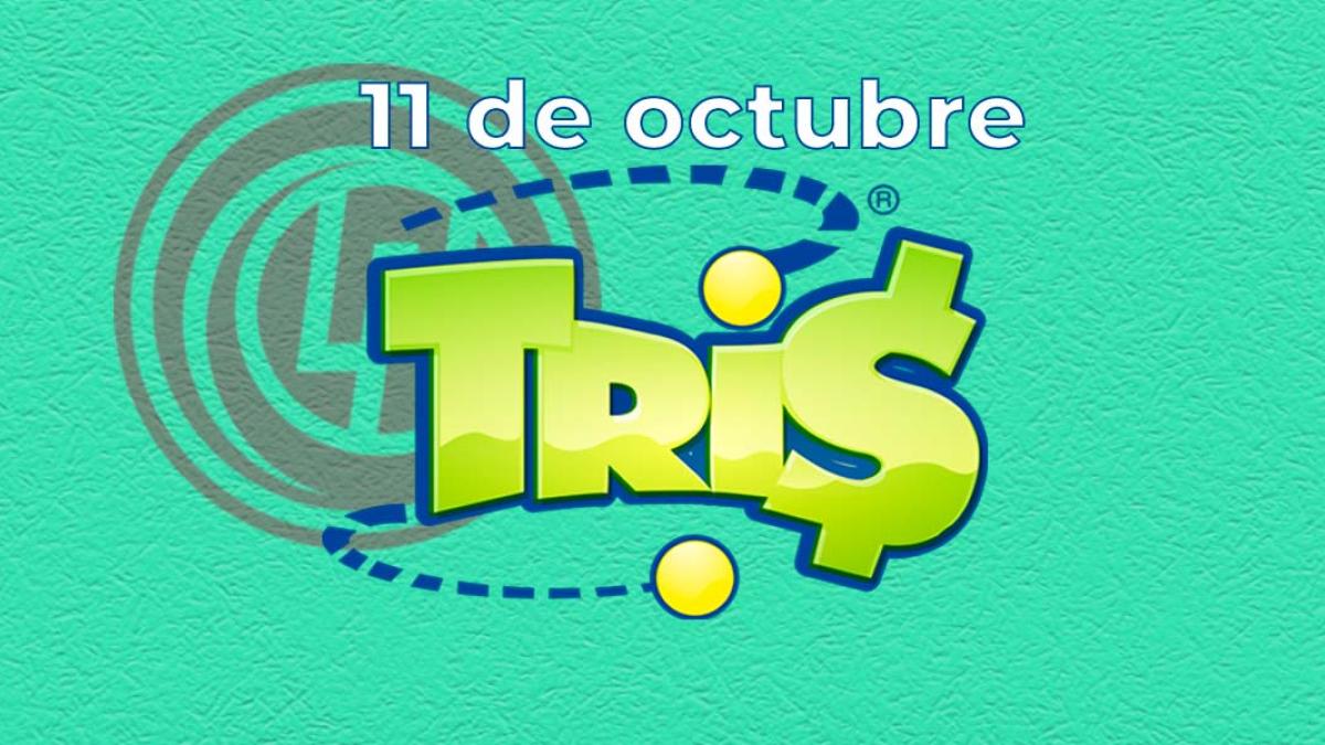 Resultados del Tris de hoy 11 de octubre del 2024. Ve aquí los números ganadores