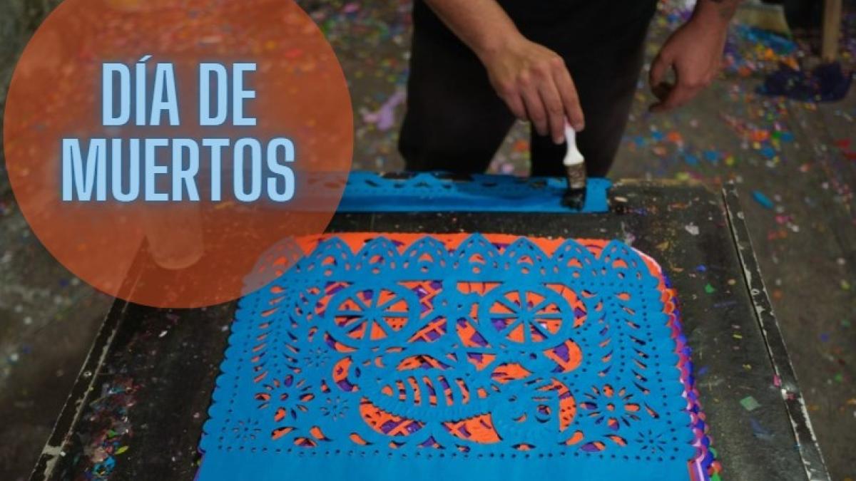 Este es el curioso origen del papel picado que se usa para el Día de Muertos