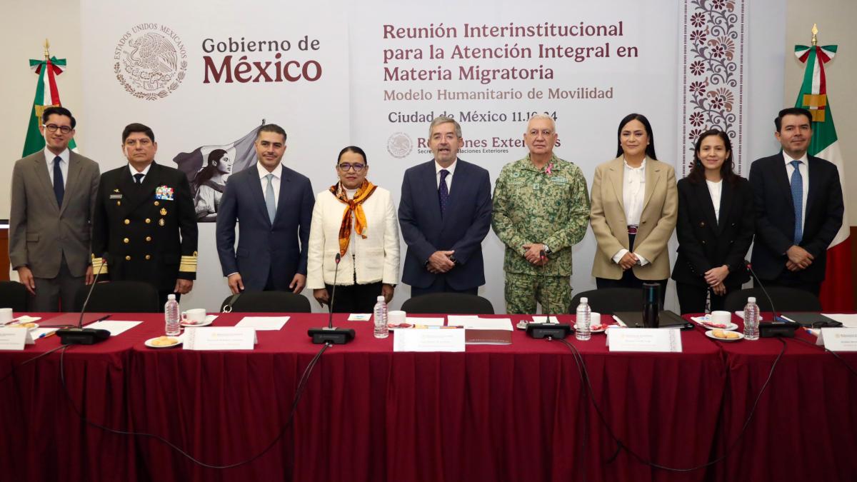 Gobierno federal busca consolidar modelo migratorio en México