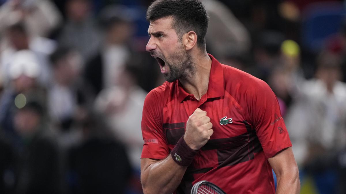 Masters de Shanghái: Jannik Sinner y Novak Djokovic se enfrentarán en la gran final