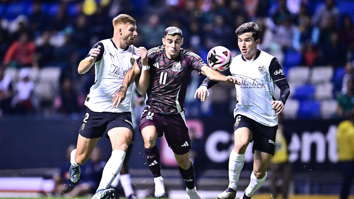 México vs Valencia: ​Resumen, goles y ganador del partido amistoso internacional