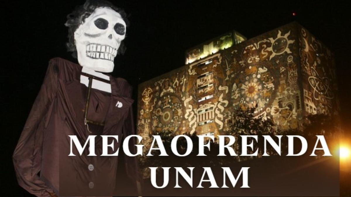 Megaofrenda UNAM: ¿Cuándo es y a quién estará dedicada este 2024?