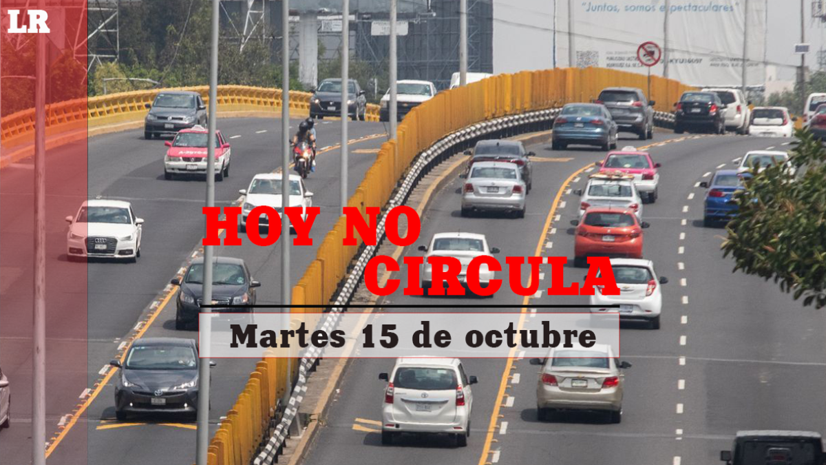 Hoy No Circula: ¿Qué autos descansan este martes 15 de octubre del 2024 en CDMX?