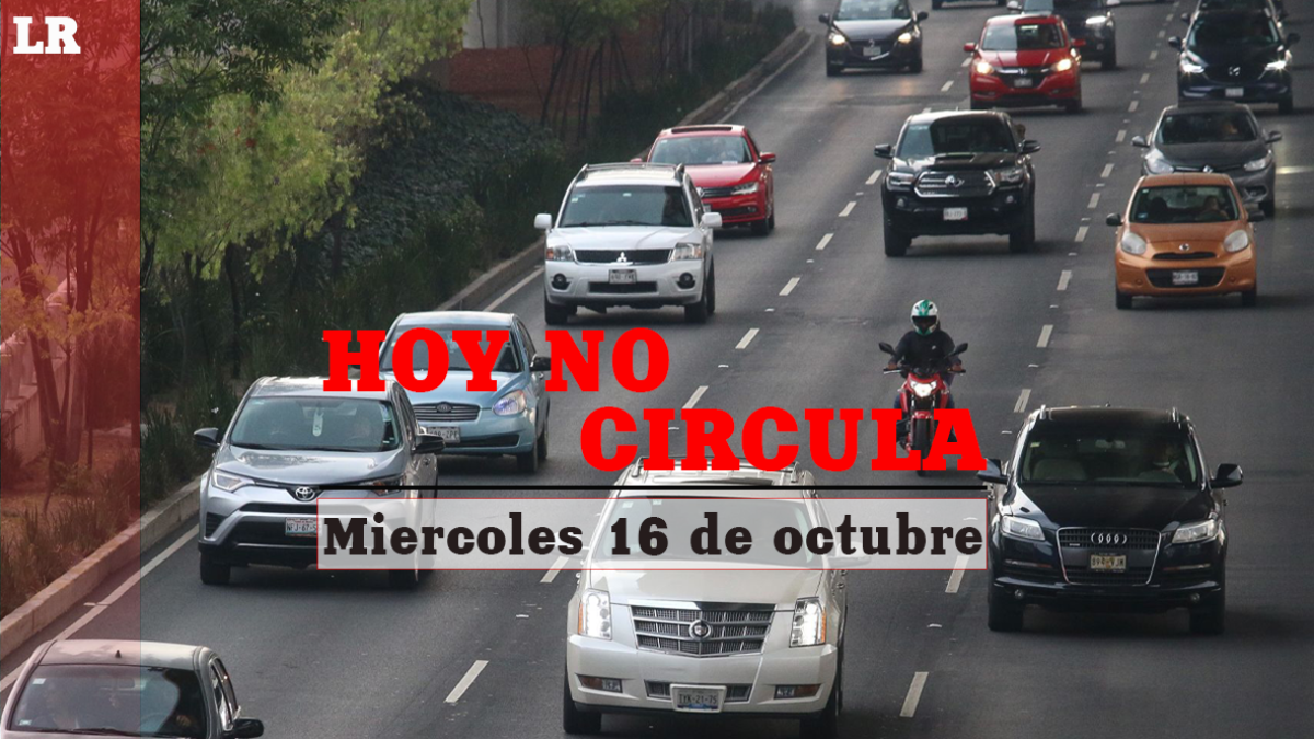 Hoy No Circula: ¿Qué autos descansan HOY miércoles 16 de octubre de 2024 en CDMX?