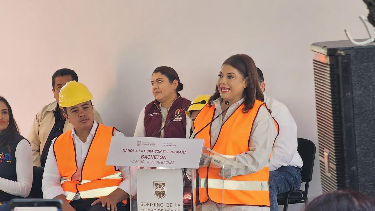 Clara Brugada arranca 'Bachetón'; 'Es un tema de movilidad y de infraestructura urbana', aseguró