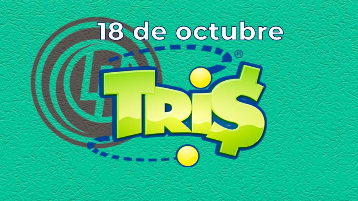 Resultados del Tris de hoy 18 de octubre del 2024. Ve aquí los números ganadores