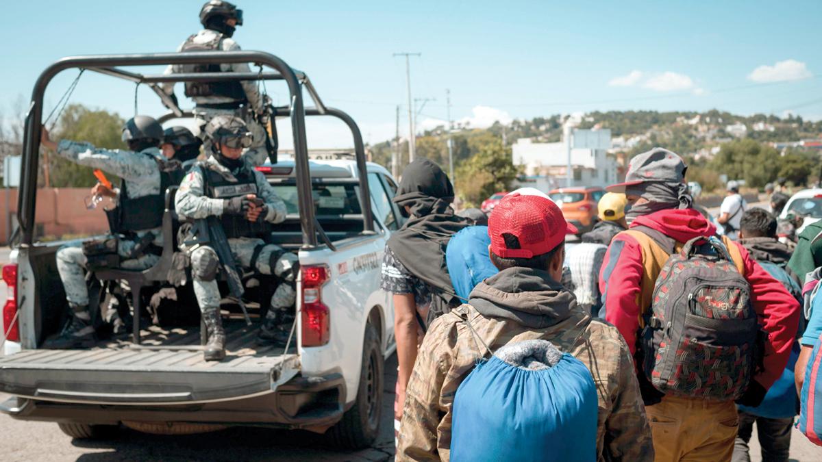 Se reactiva oleada de caravanas migrantes