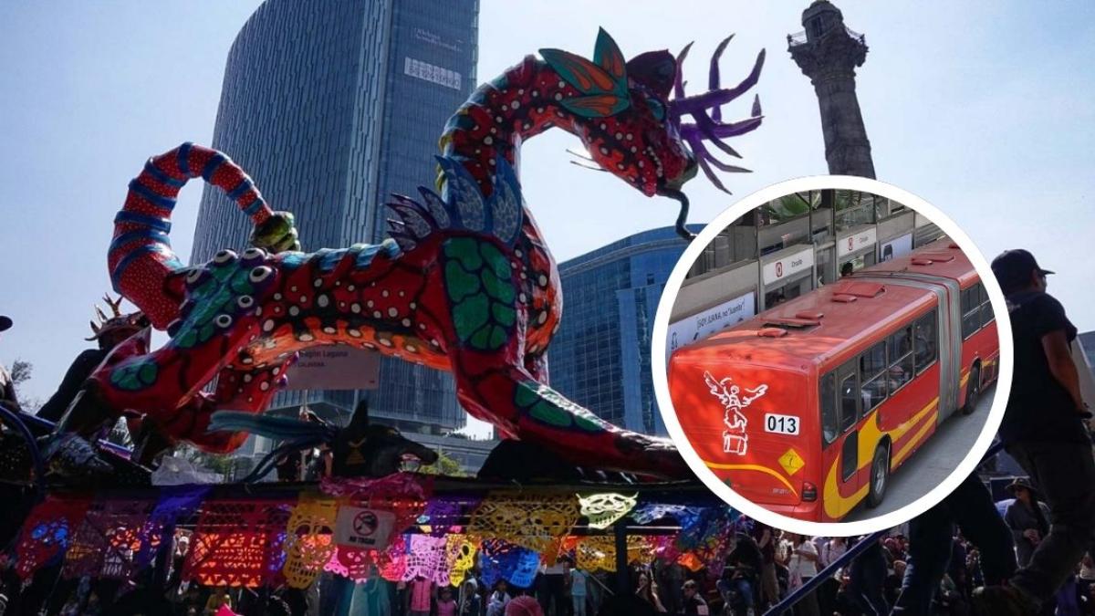 Metrobús CDMX cierra estas estaciones por Desfile de Alebrijes