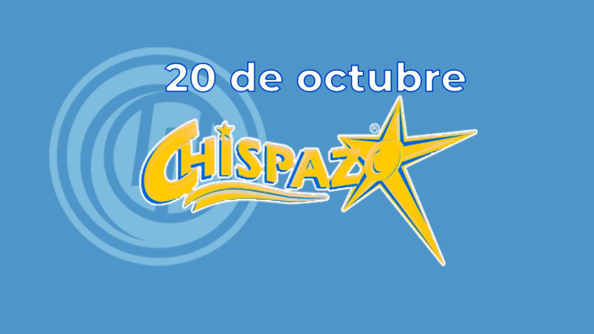 Resultados del Chispazo de hoy 20 de octubre del 2024. Ve los números ganadores