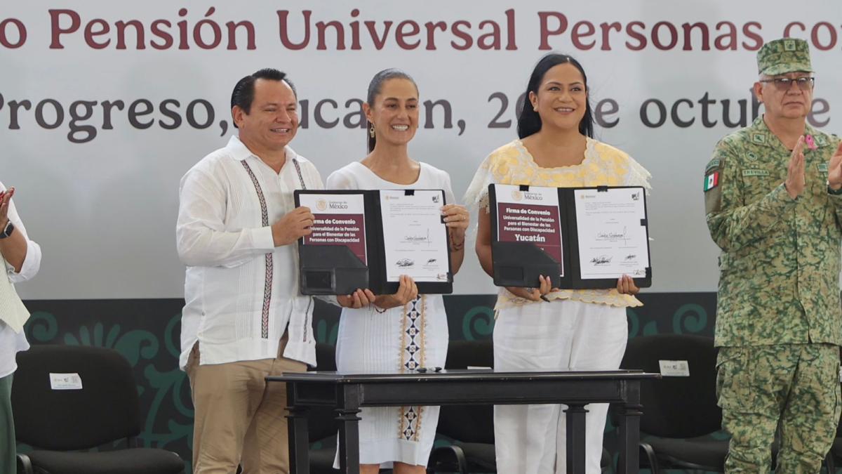 Joaquín Díaz Mena y Gobierno Federal anuncian diversos programas sociales e inversiones para Yucatán