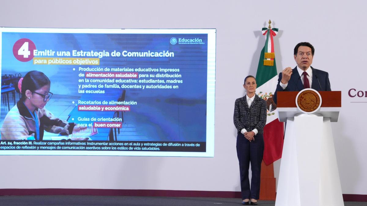 SEP presenta programa para eliminar 'comida chatarra' de escuelas