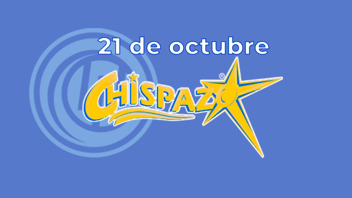 Resultados del Chispazo de hoy 21 de octubre del 2024. Ve los números ganadores