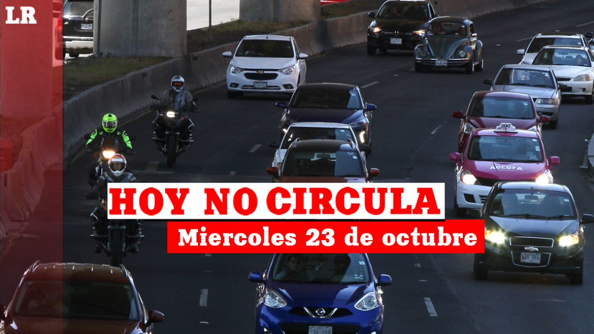 Hoy No Circula: ¿Qué autos descansan HOY miércoles 23 de octubre de 2024 en CDMX?