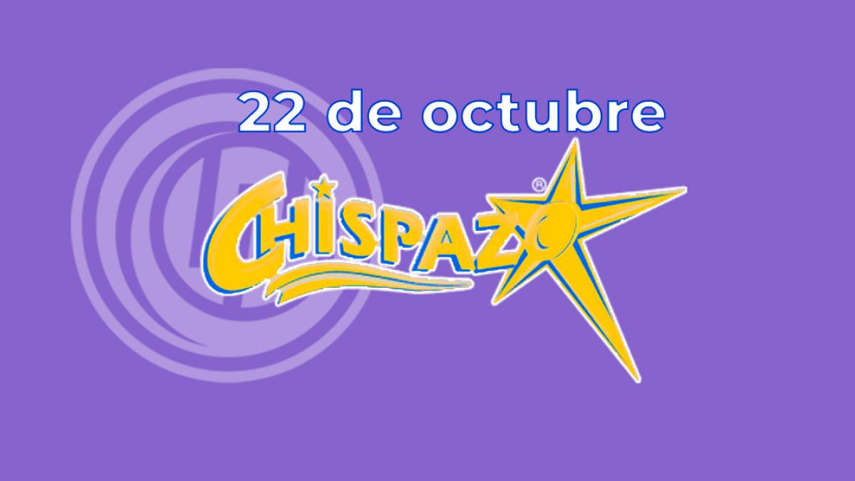 Resultados del Chispazo de hoy 22 de octubre del 2024. Ve los números ganadores