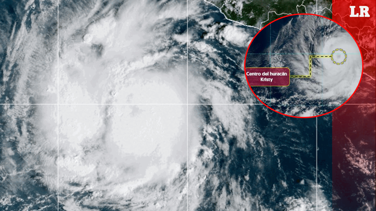 'Kristy' se convierte en huracán categoría 1 y dejará fuertes lluvias en 4 estados; sigue su ruta EN VIVO