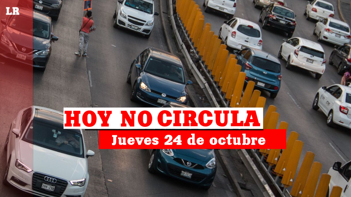 Hoy No Circula: ¿Qué autos descansan este jueves 24 de octubre del 2024 en CDMX?