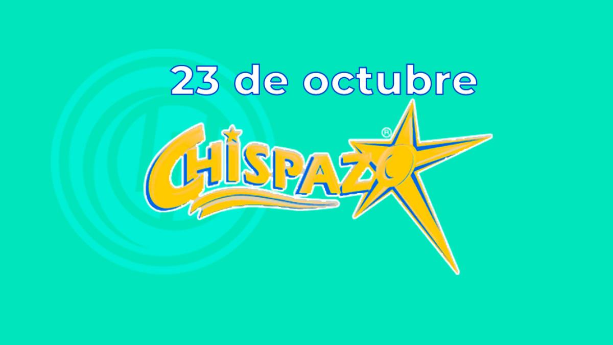 Resultados del Chispazo de hoy 23 de octubre del 2024. Ve los números ganadores