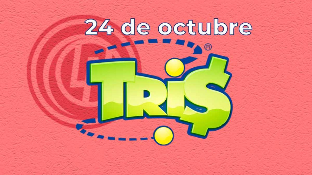 Resultados del Tris de hoy 24 de octubre del 2024. Ve aquí los números ganadores