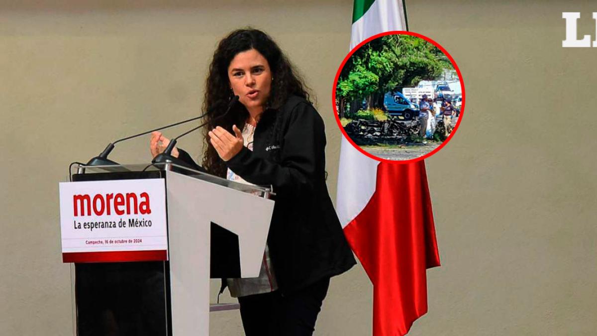 Luisa María Alcalde rechaza que haya violencia generalizada en México tras coches bomba