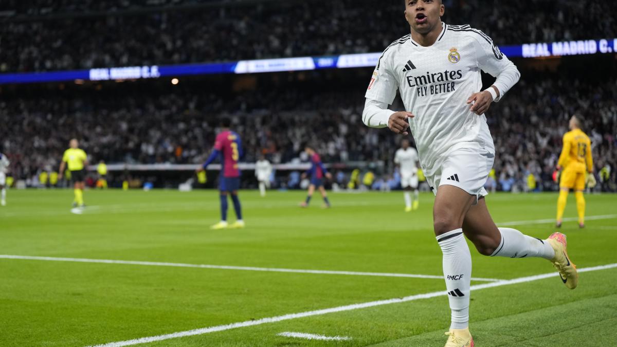 VIDEO: Kylian Mbappé su GOLAZO anulado en el Real Madrid vs Barcelona