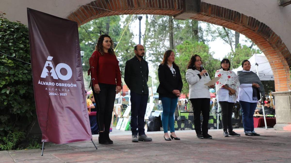 Pueblos originarios de Álvaro Obregón celebran el Día de Muertos en San Ángel