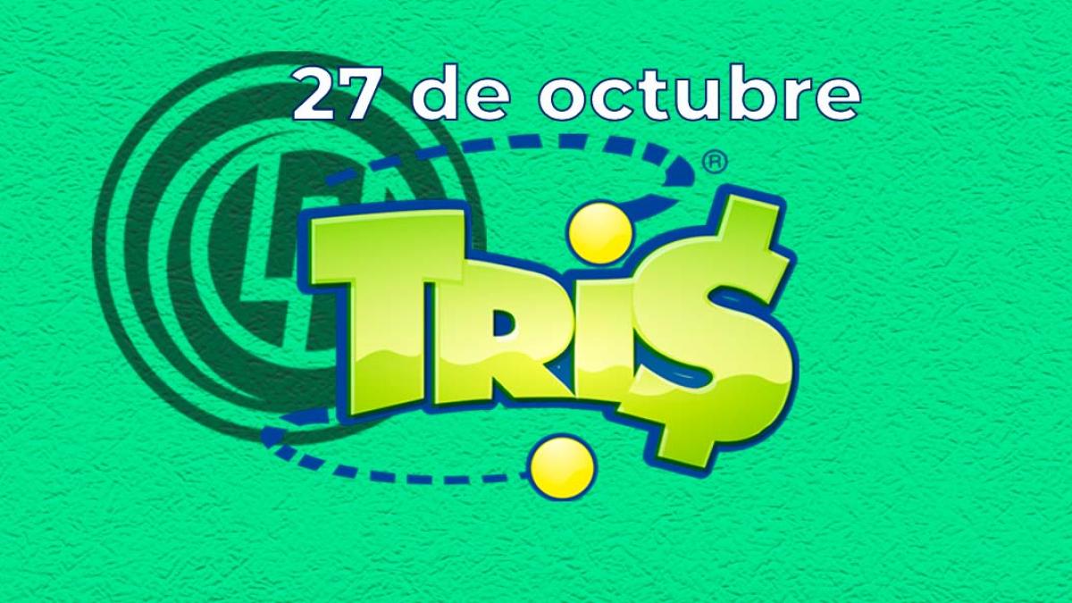 Resultados del Tris de hoy 27 de octubre del 2024. Ve aquí los números ganadores