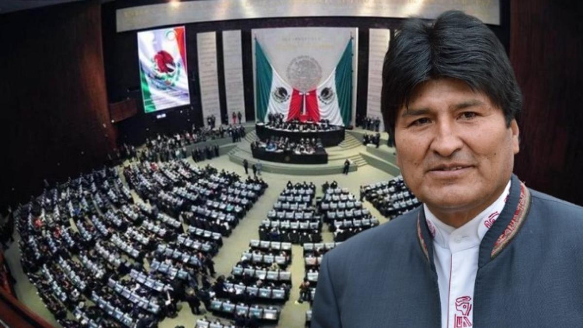 Diputados de Morena condenan ataque contra Evo Morales