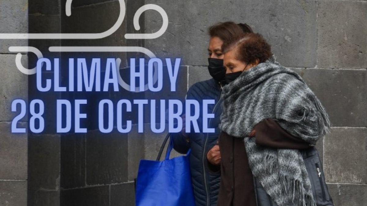 ¿Bajas temperaturas? Este es el clima POR HORA en CDMX y Edomex para este lunes