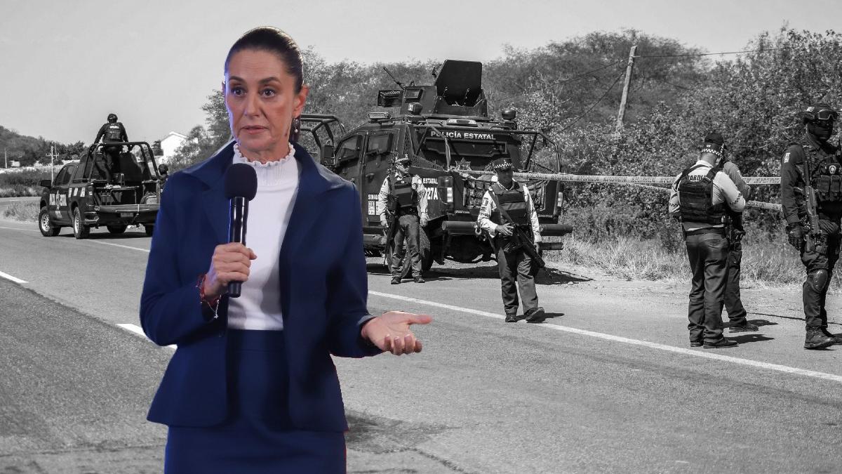 Violencia en Sinaloa por captura de 'El Mayo'; EU aún no la esclarece: Sheinbaum