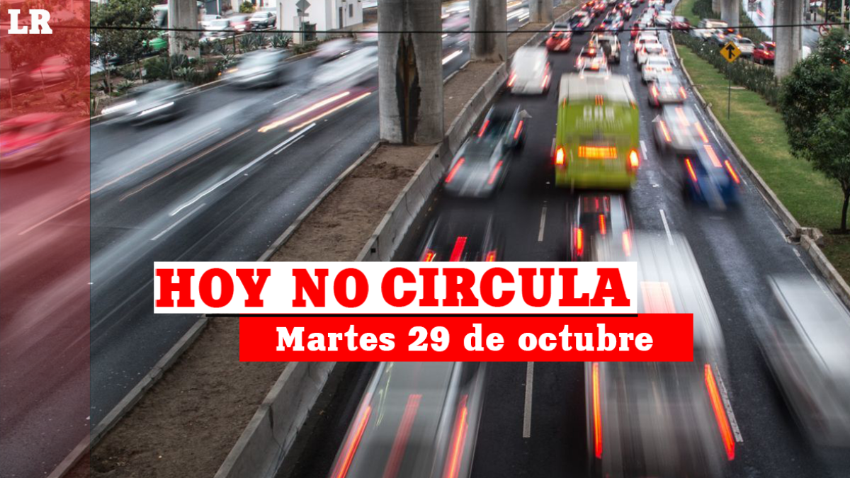 Hoy No Circula: ¿Qué autos descansan este martes 29 de octubre del 2024 en CDMX?