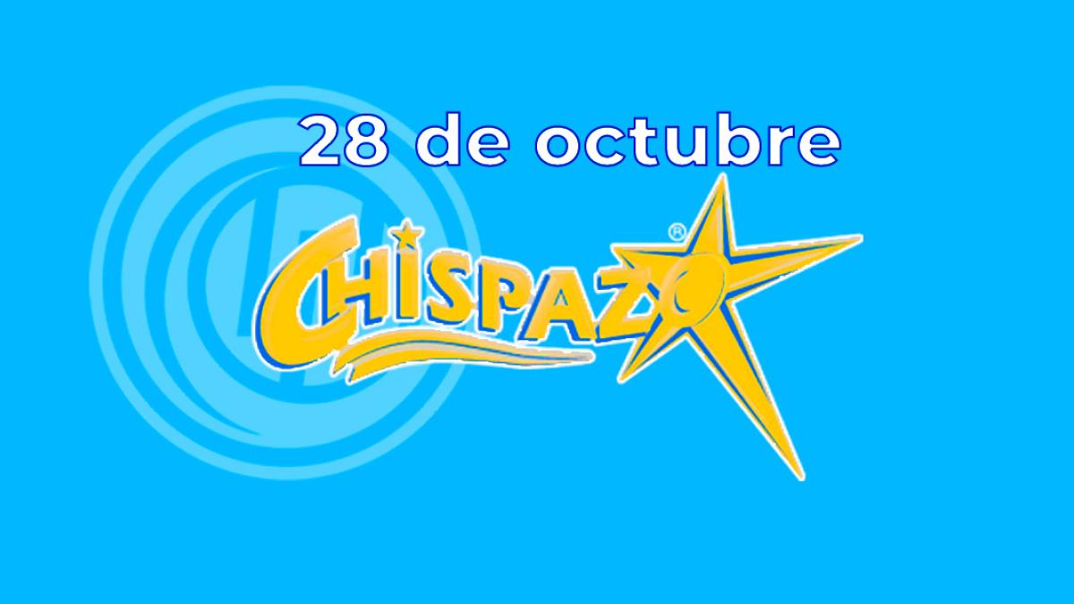 Resultados del Chispazo de hoy 28 de octubre del 2024. Ve los números ganadores