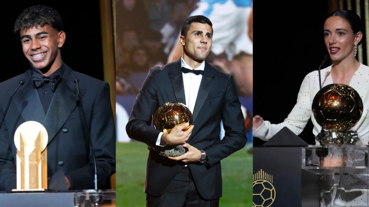 Balón de Oro 2024: Conoce a todos los ganadores del evento