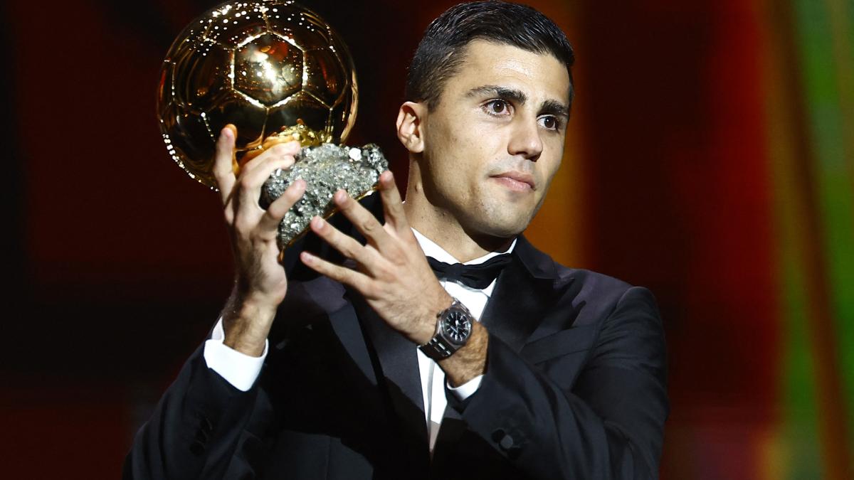 Rodri gana el Balón de Oro 2024 por primera vez en su historia (VIDEO)