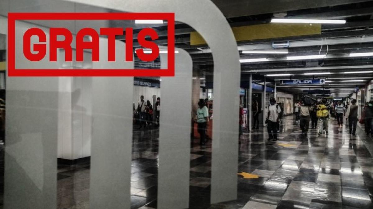 ¡Metro GRATIS en la CDMX! Estos son los requisitos para no pagar este servicio