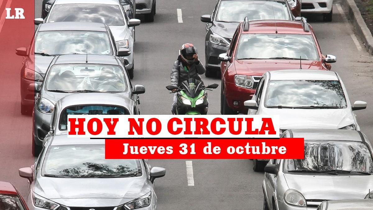 Hoy No Circula: ¿Qué autos descansan este jueves 31 de octubre del 2024 en CDMX?