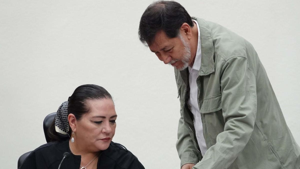 Fernández Noroña acusa ofensiva en contra de Guadalupe Taddei, presidenta del INE