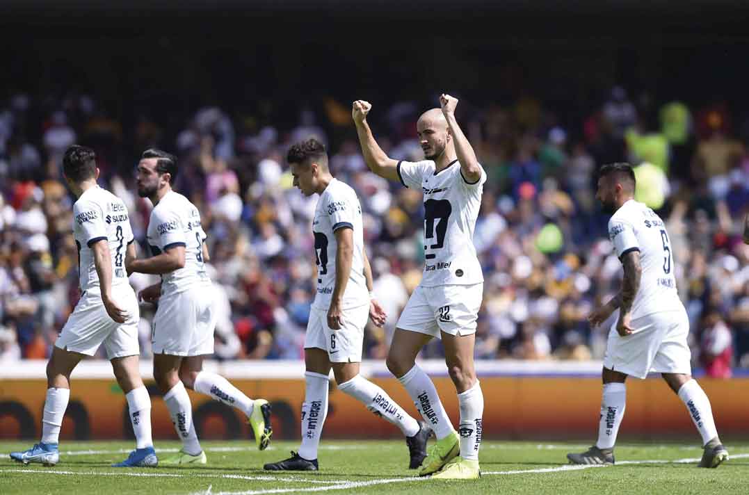 Pumas, líder en la Liga MX luego de 51 fechas